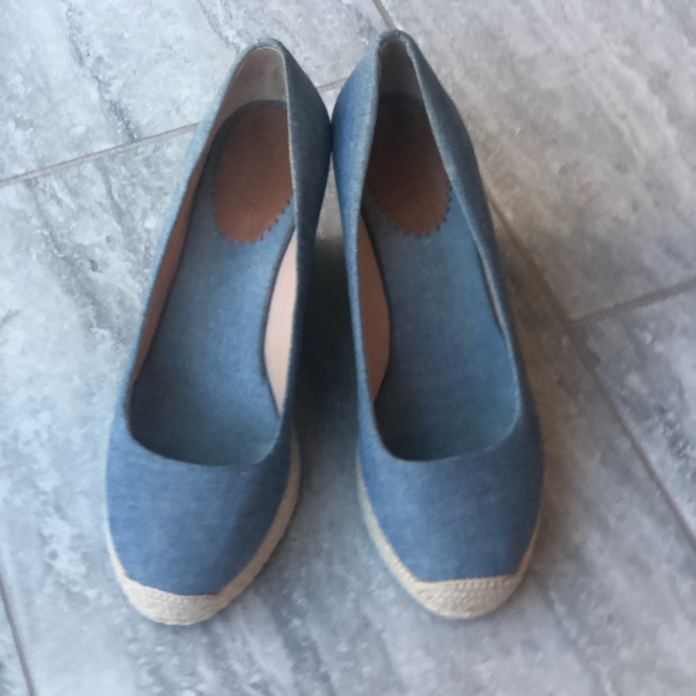 J. Crew Womens Espadrille Wedge Size US 8 1/2